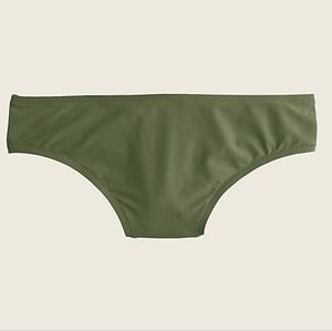 J.Crew plus full coverage bikini brief bottoms, 3X, green